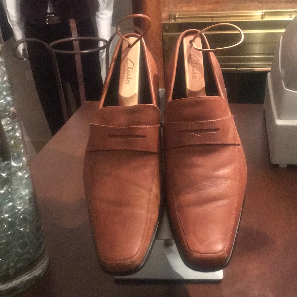 Stacy adams brown penny loafer 11m